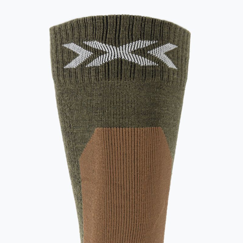 Lyžařské ponožky X-Socks Ski Discover Merino Otc sand/dark sand 4