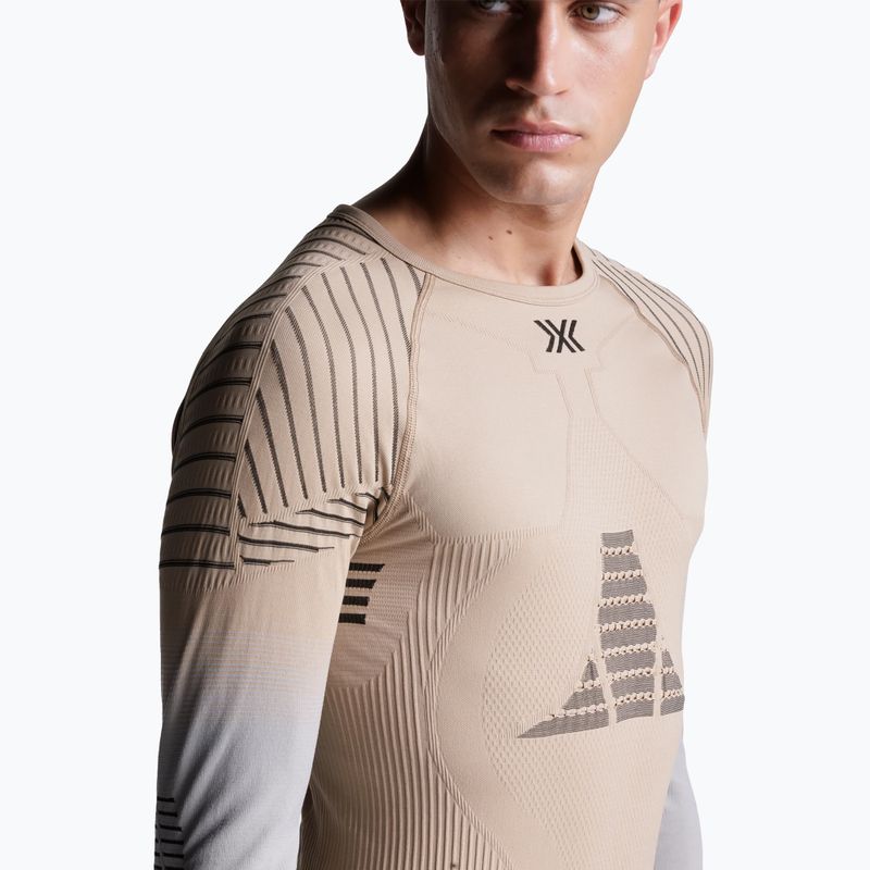 Pánské termoakční triko X-Bionic Invent Fx Shirt sand/light grey/grey 5