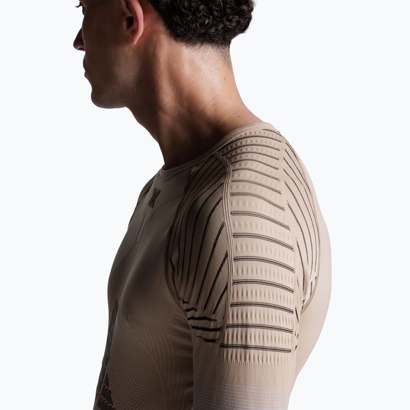 Pánské termoakční triko X-Bionic Invent Fx Shirt sand/light grey/grey 6
