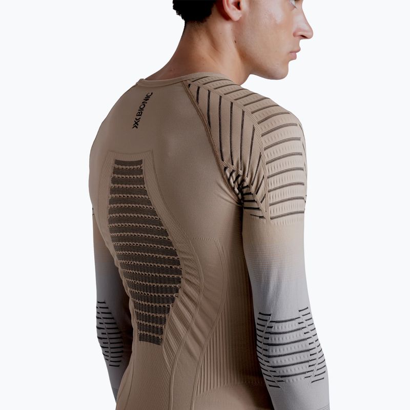 Pánské termoakční triko X-Bionic Invent Fx Shirt sand/light grey/grey 7
