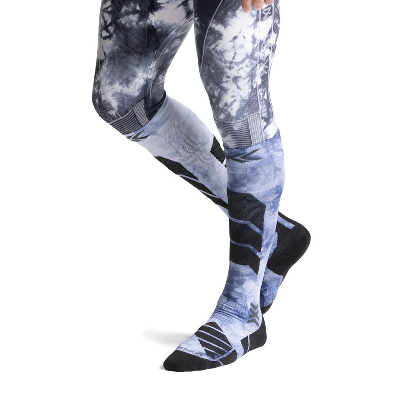 Lyžařské ponožky X-Socks Ski Expert Wild Otc x black/marine 3