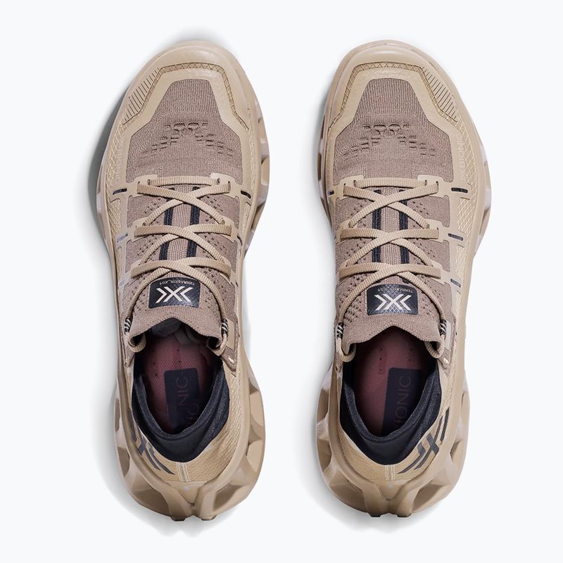 Běžecké boty + ponožky X-Bionic Terraskin X01 sand/dark Sand 6