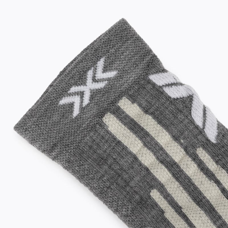 Ponožky X-Socks Hike Discover Merino Ankle seal grey/light sand 3