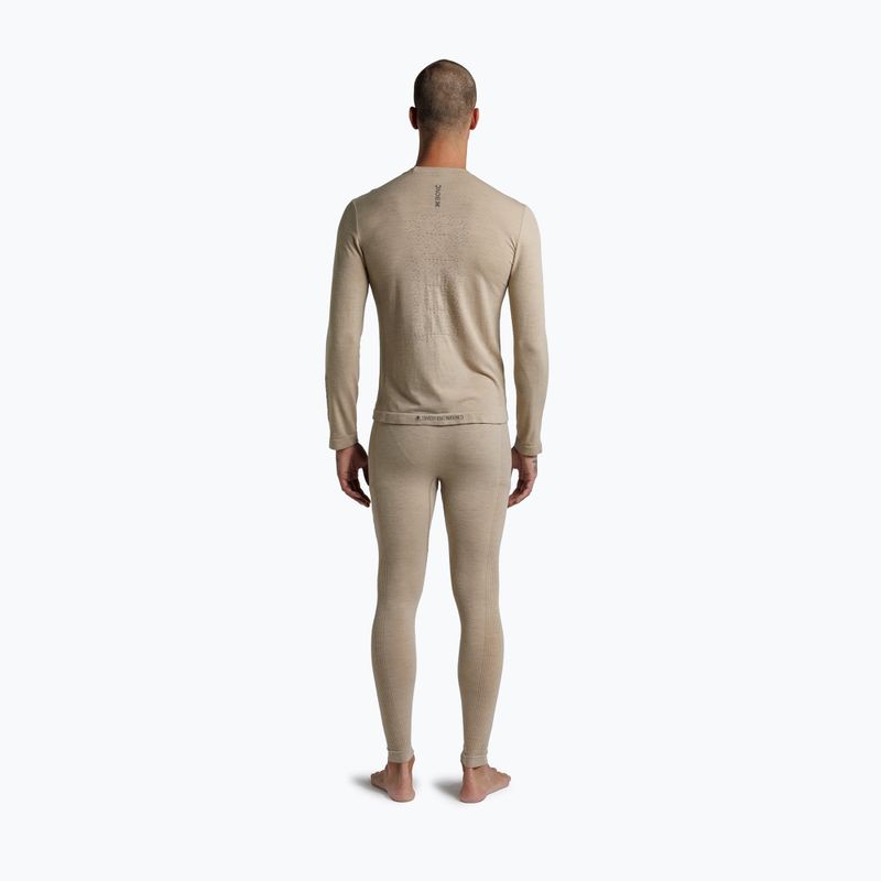 Pánská termoakční mikina X-Bionic Mightywool sand 4