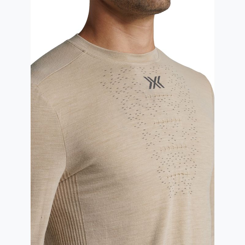 Pánská termoakční mikina X-Bionic Mightywool sand 7