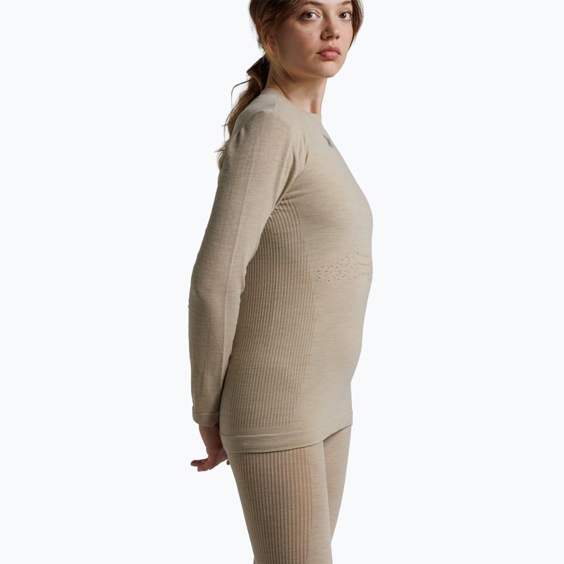 Dámská termoakční mikina X-Bionic Mightywool sand 5