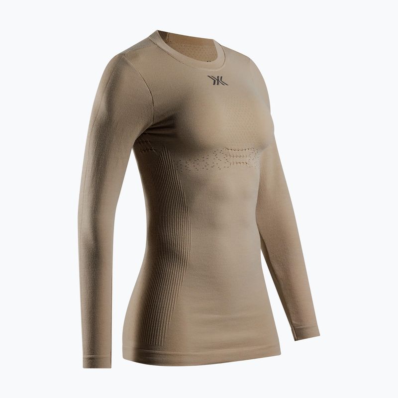 Dámská termoakční mikina X-Bionic Mightywool sand 12