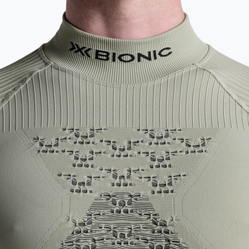 Pánská termo mikina X-Bionic Accumulator 4.0  tea grey/black 6