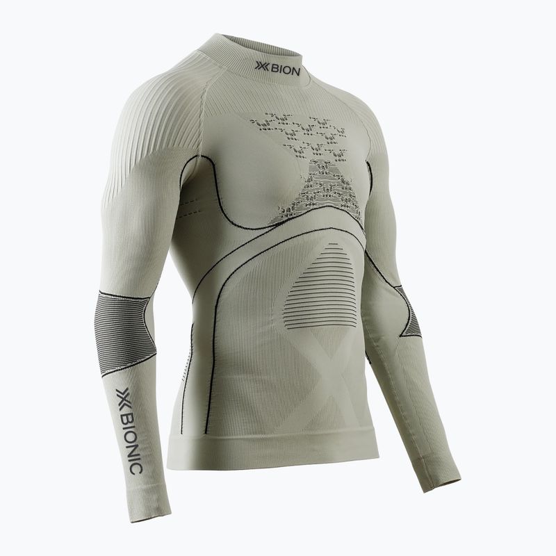 Pánská termo mikina X-Bionic Accumulator 4.0  tea grey/black 12