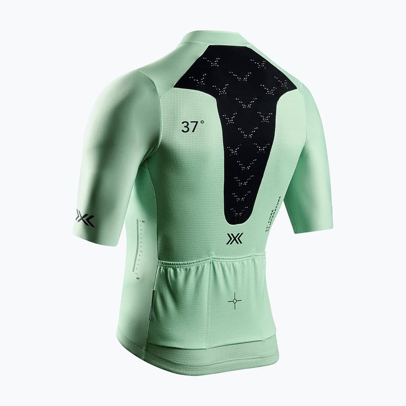 Pánský cyklistický dres X-Bionic Corefusion Ride Jersey digital lime 2