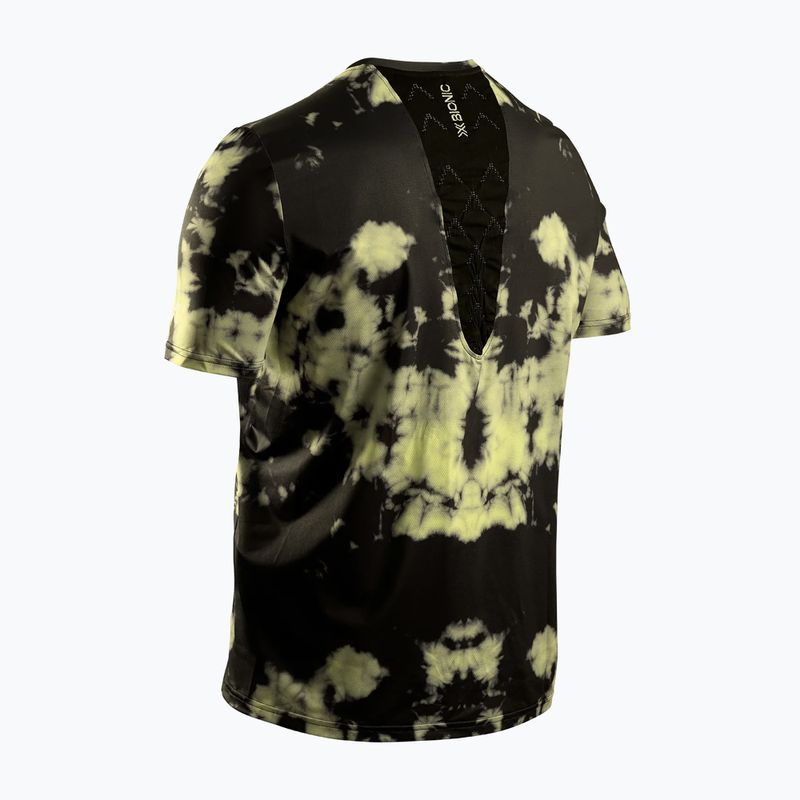 Pánské běžecké tričko X-Bionic Corefusion Run tie dye electric energy 7