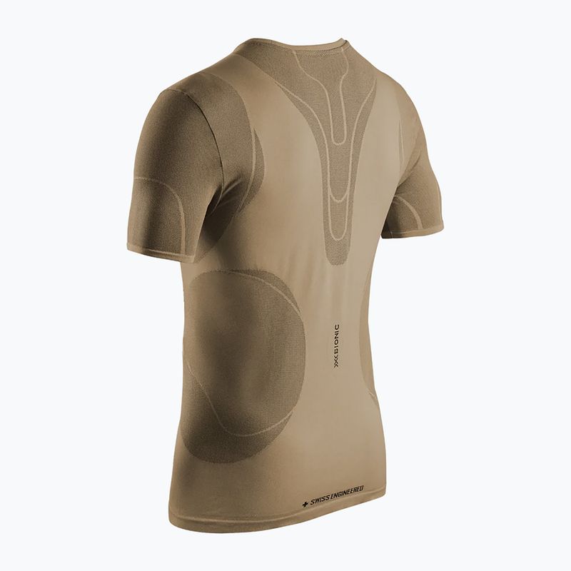 Pánské běžecké tričko X-Bionic Xceed Run Perform sand 12