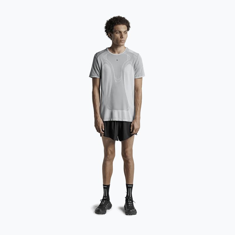 Pánské běžecké triko X-Bionic Xceed Run Perform x white/x black 2