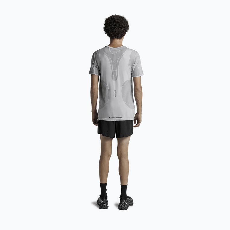 Pánské běžecké triko X-Bionic Xceed Run Perform x white/x black 3
