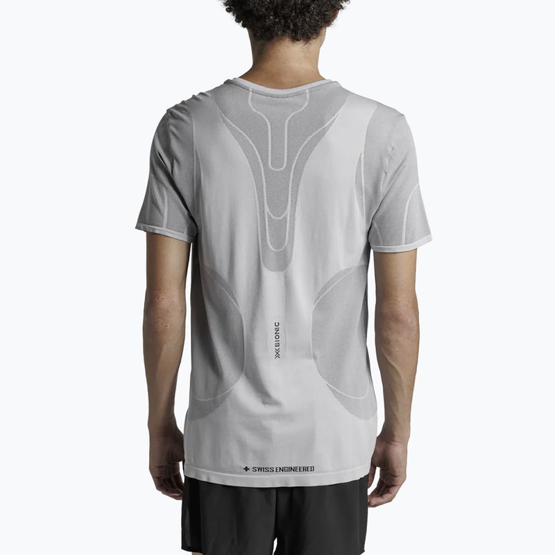 Pánské běžecké triko X-Bionic Xceed Run Perform x white/x black 5