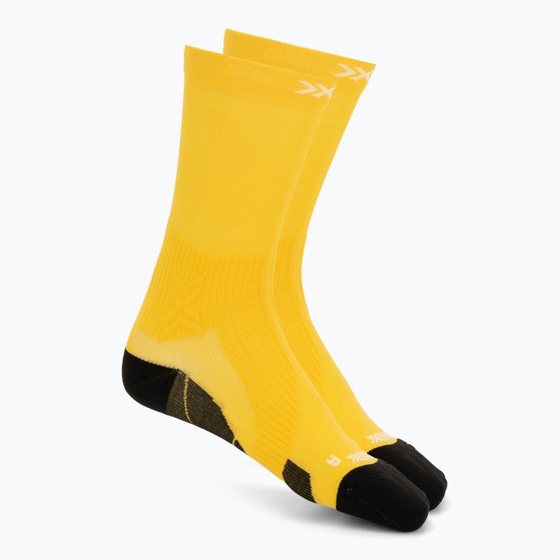 Ponožky X-Socks Run Perform Crew flash yellow