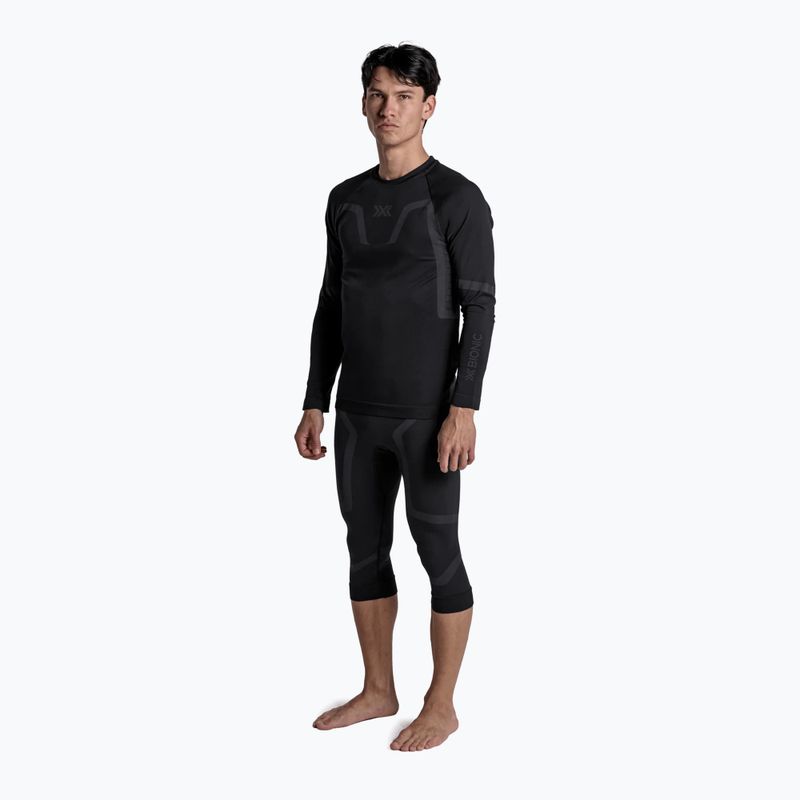 Pánská termo mikina X-Bionic X-Ential Baselayer LS x black 2