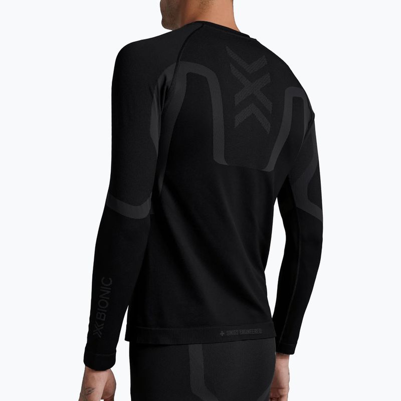 Pánská termo mikina X-Bionic X-Ential Baselayer LS x black 5