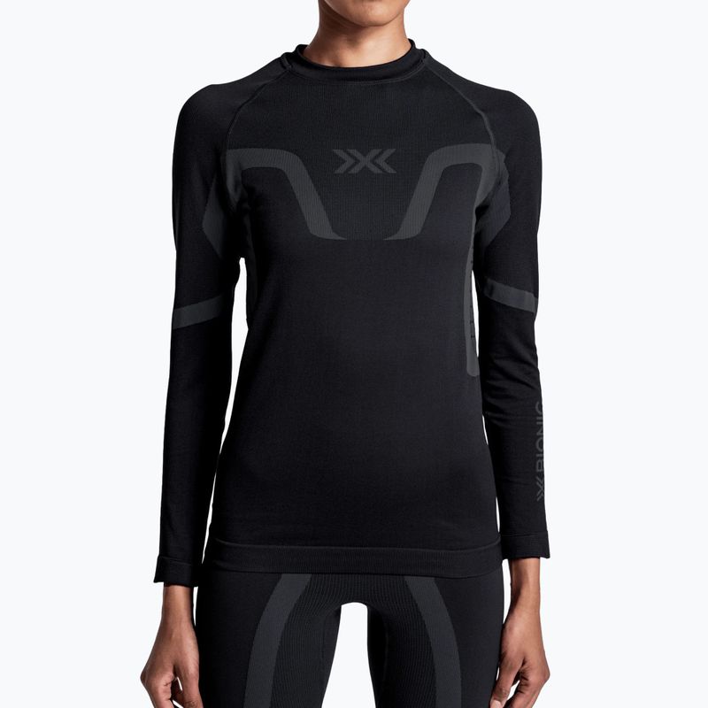 Dámská termo mikina X-Bionic X-Ential Baselayer LS x black 3