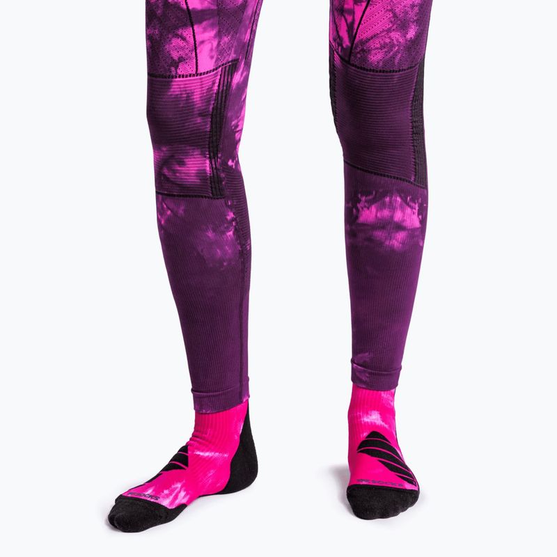 Termoaktivní spodky X-Bionic Energy Accumulator Wild tiedye x black/fluo pink 5
