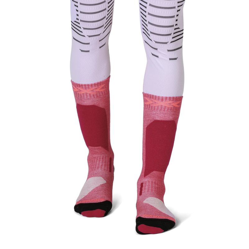 Dětské lyžařské ponožky X-Socks Ski Discover Otc hot red 2