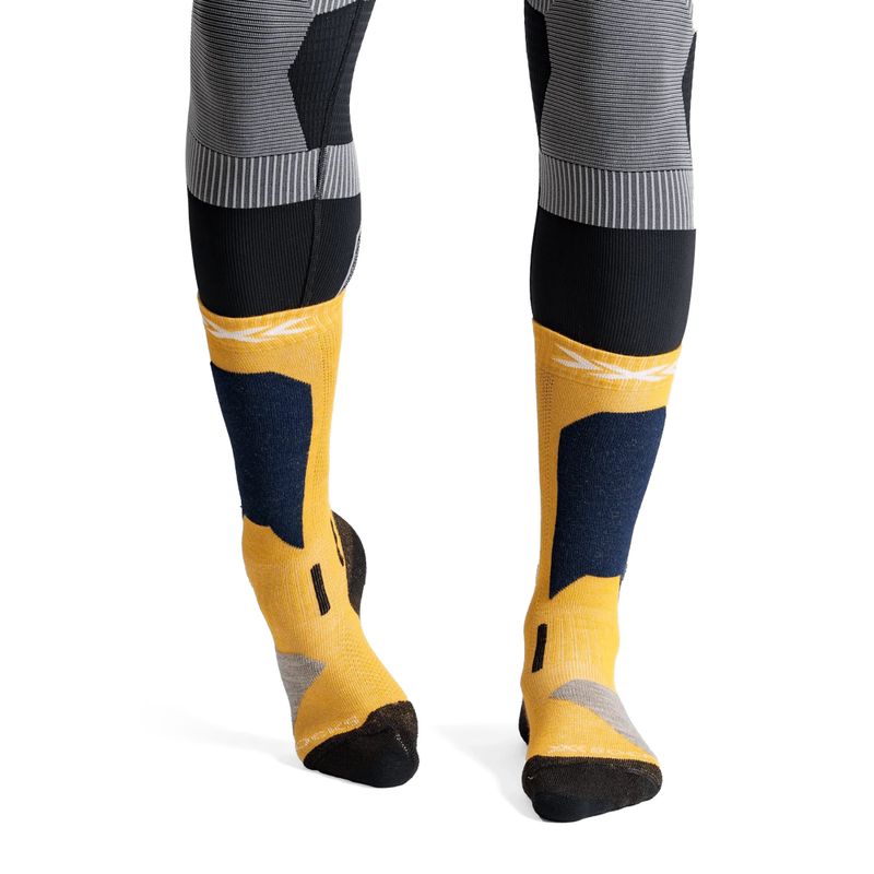 Dětské lyžařské ponožky X-Socks Ski Discover Otc yellow 2