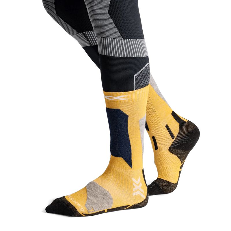Dětské lyžařské ponožky X-Socks Ski Discover Otc yellow 4