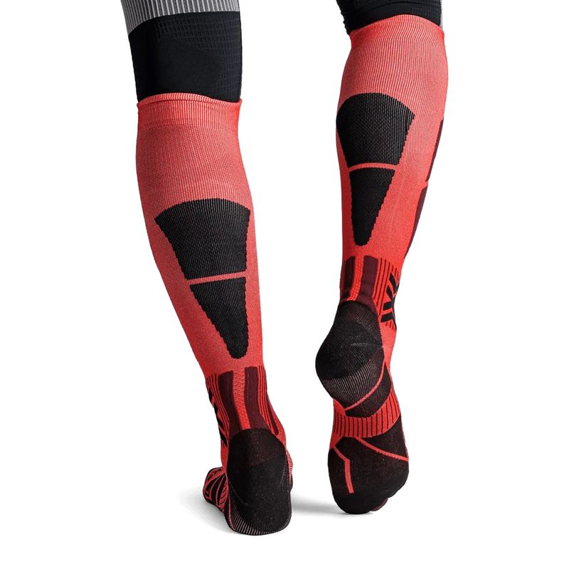 Lyžařské ponožky X-Socks Ski Perform Otc hot red 3