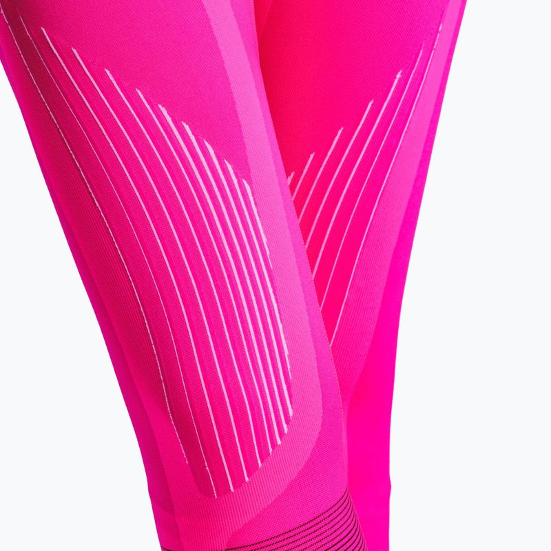 Dámské termo kalhoty X-Bionic Invent Graphics fluo pink/x white 7