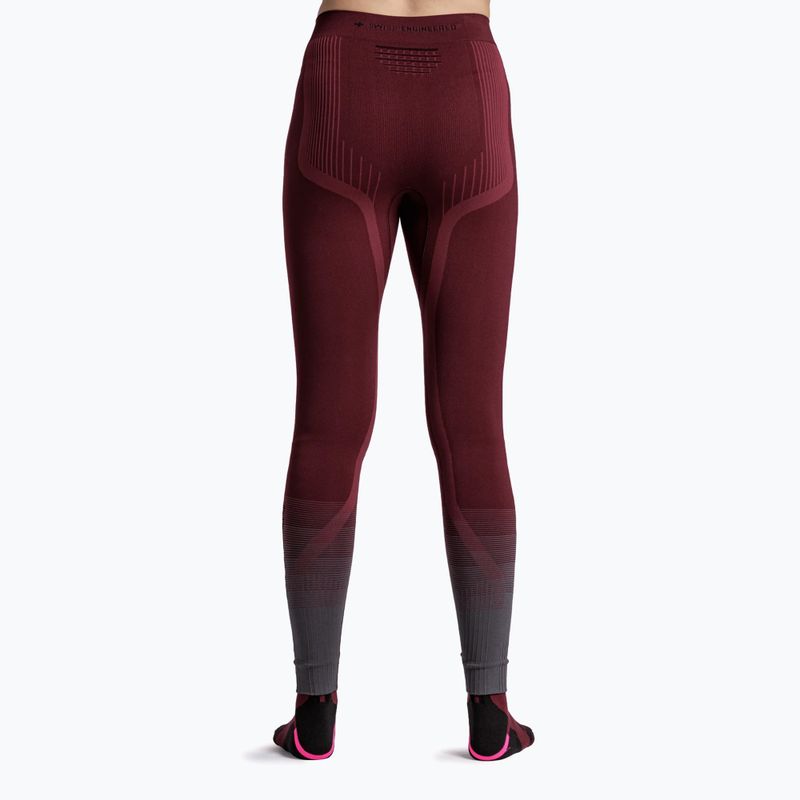 Dámské termo kalhoty X-Bionic Invent Graphics oxide red/x black 2