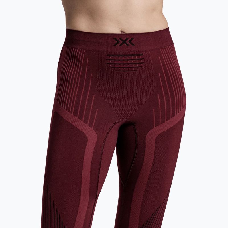 Dámské termo kalhoty X-Bionic Invent Graphics oxide red/x black 5