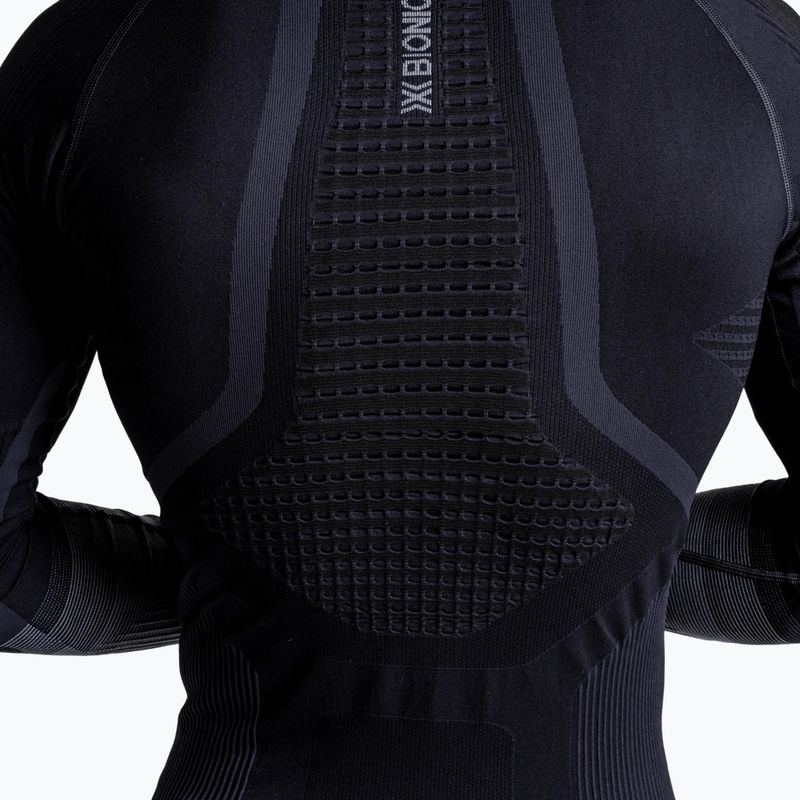 Pánská termo mikina X-Bionic Invent Graphics LS x black/dark grey 7