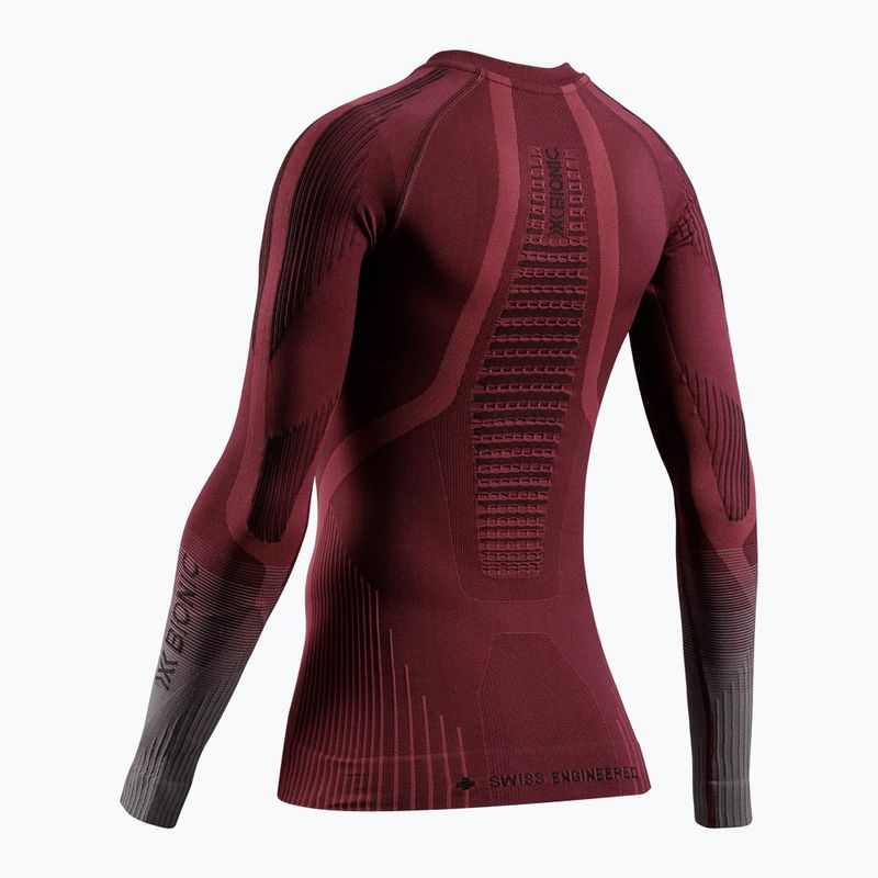 Dámská termo mikina X-Bionic Invent Graphics LS oxide red/x black 11