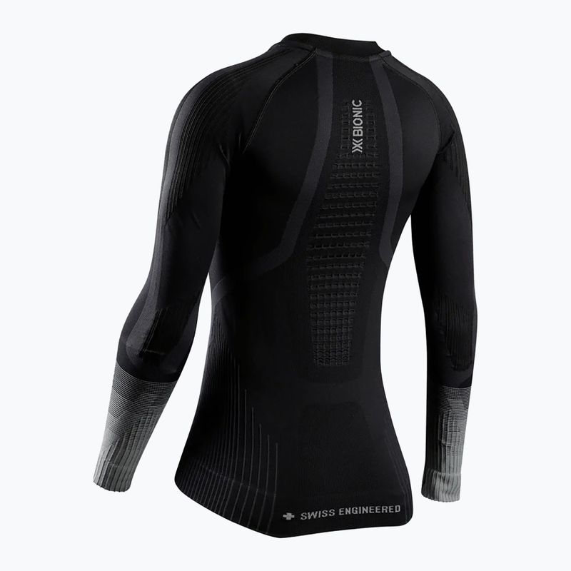 Dámská termo mikina X-Bionic Invent Graphics LS x black/dark grey 2