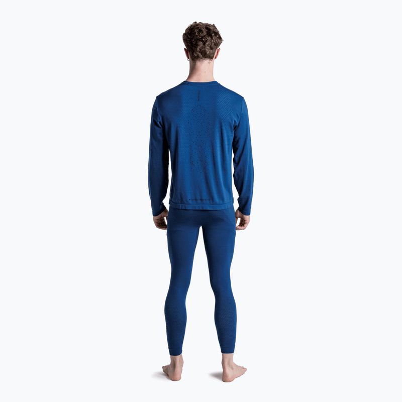 Pánská termo mikina X-Bionic Mightywool Light Shirt neo navy 4