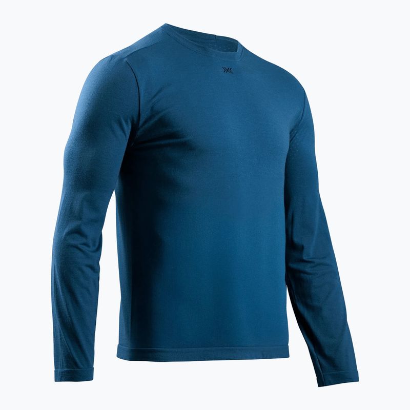 Pánská termo mikina X-Bionic Mightywool Light Shirt neo navy 9