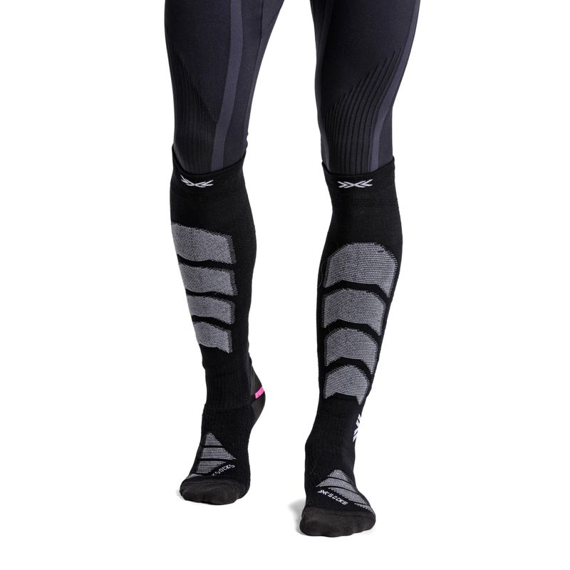 Lyžařské ponožky X-Socks Ski Anatomix Merino Otc x black 3