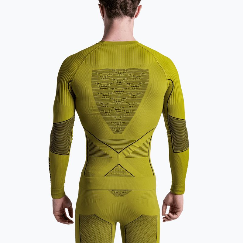Pánská termo mikina X-Bionic Energy Accumulator 4.0 moss green 3