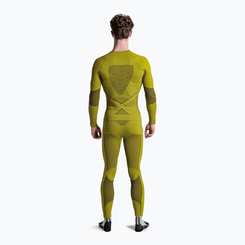 Pánská termo mikina X-Bionic Energy Accumulator 4.0 moss green 4