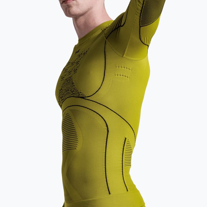 Pánská termo mikina X-Bionic Energy Accumulator 4.0 moss green 6