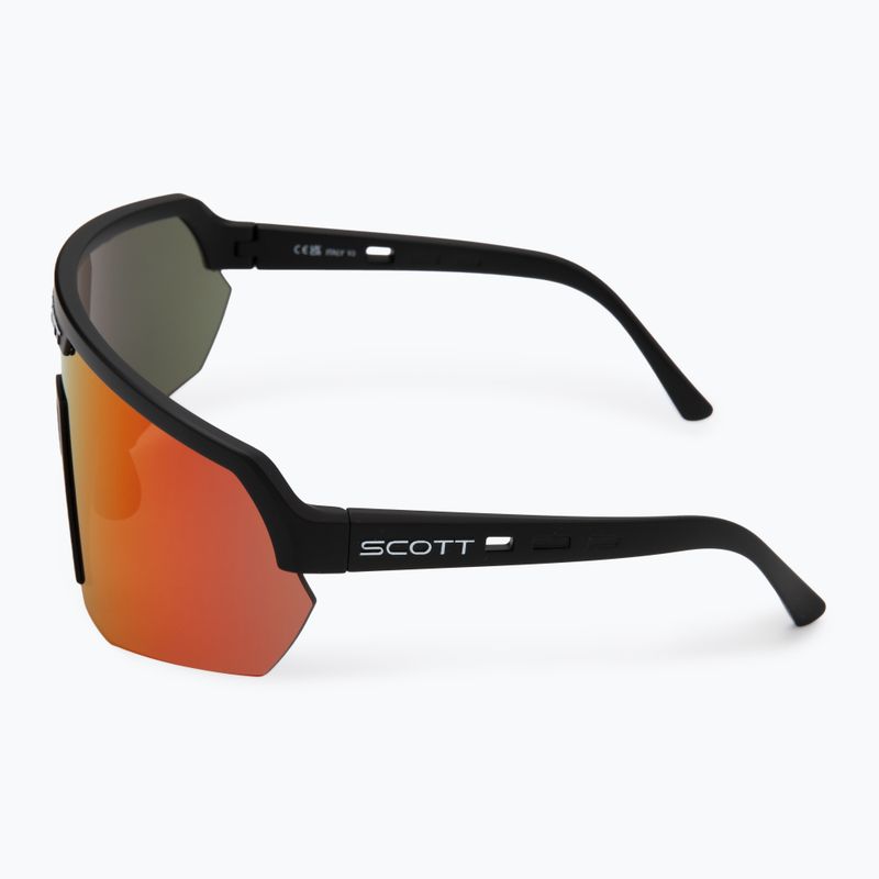 Sluneční brýle SCOTT Sport Shield black/red chrome 4