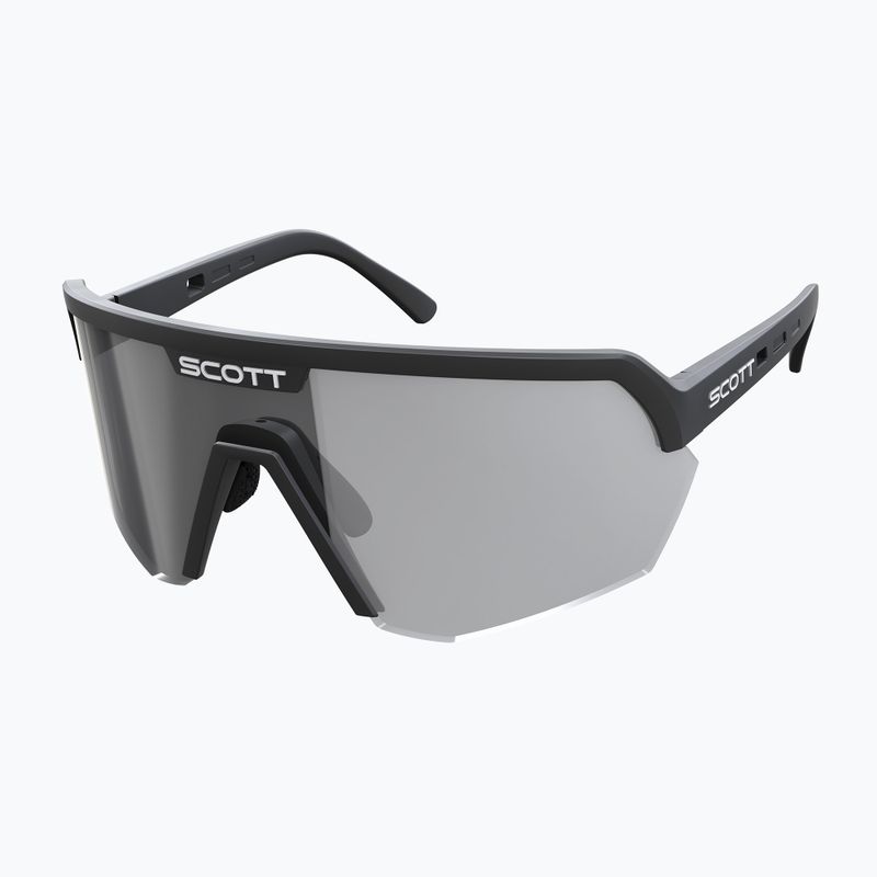 SCOTT Sport Shield LS černé/šedé sluneční brýle citlivé na světlo