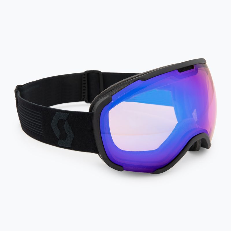Lyžařské brýle SCOTT Faze II mineral black/amp illuminator blue chrome