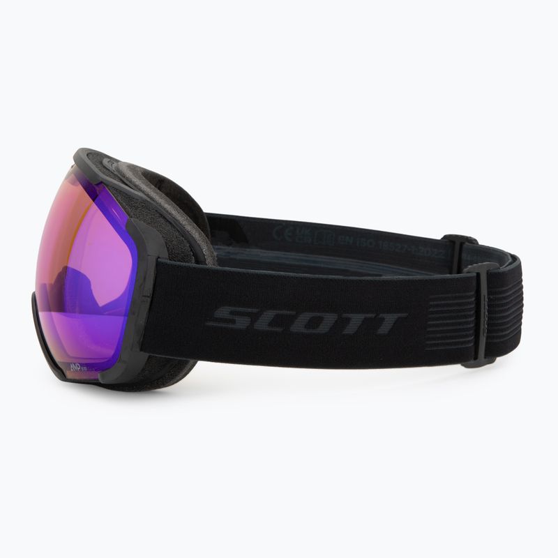 Lyžařské brýle SCOTT Faze II mineral black/amp illuminator blue chrome 4