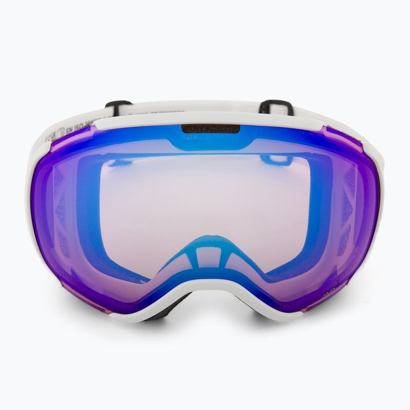 Lyžařské brýle SCOTT Faze II mineral white/amp illuminator blue chrome 2