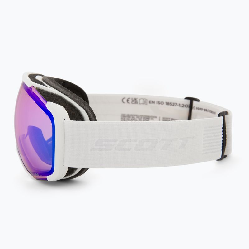 Lyžařské brýle SCOTT Faze II mineral white/amp illuminator blue chrome 4