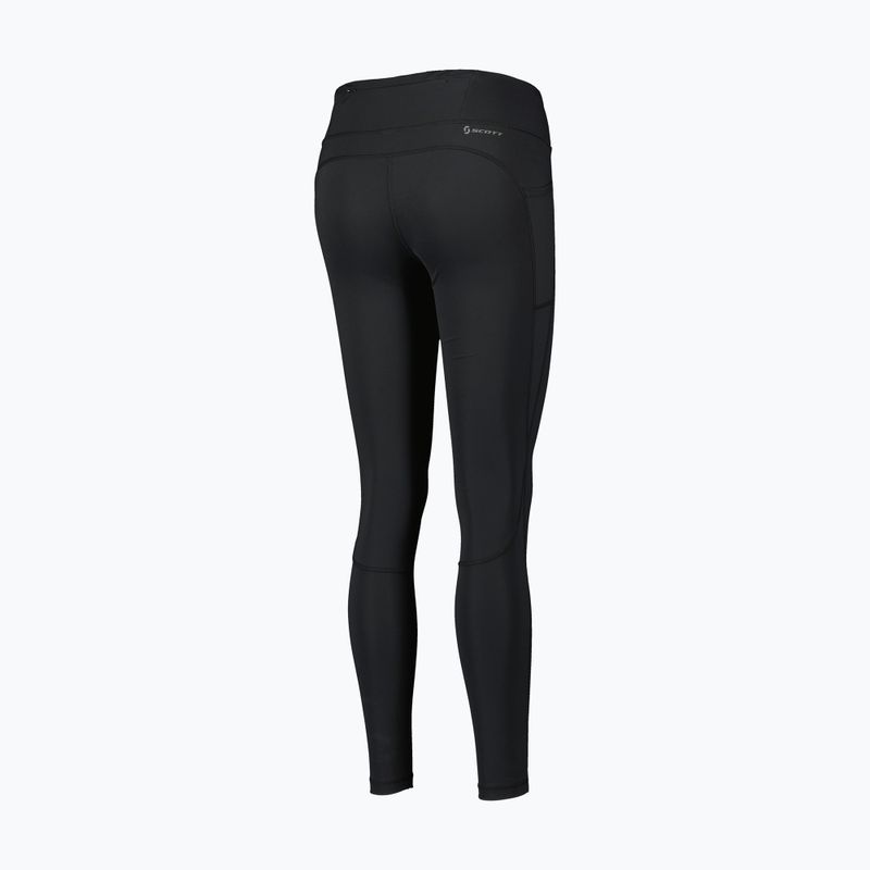 Dámské běžecké legíny SCOTT Endurance Full Tights black 2