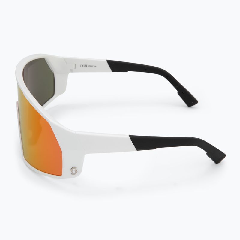 Sluneční brýle SCOTT Pro Shield bílý mat/červený chrom 4