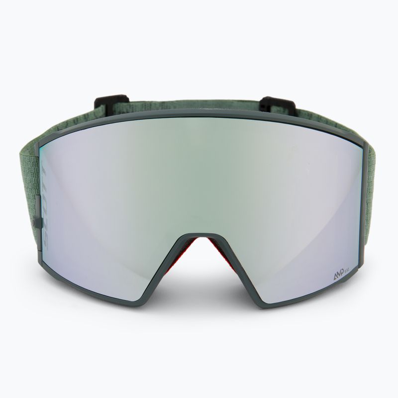 Lyžařské brýle SCOTT React AMP Pro soft green/black/amp pro white chrome/pro green 3