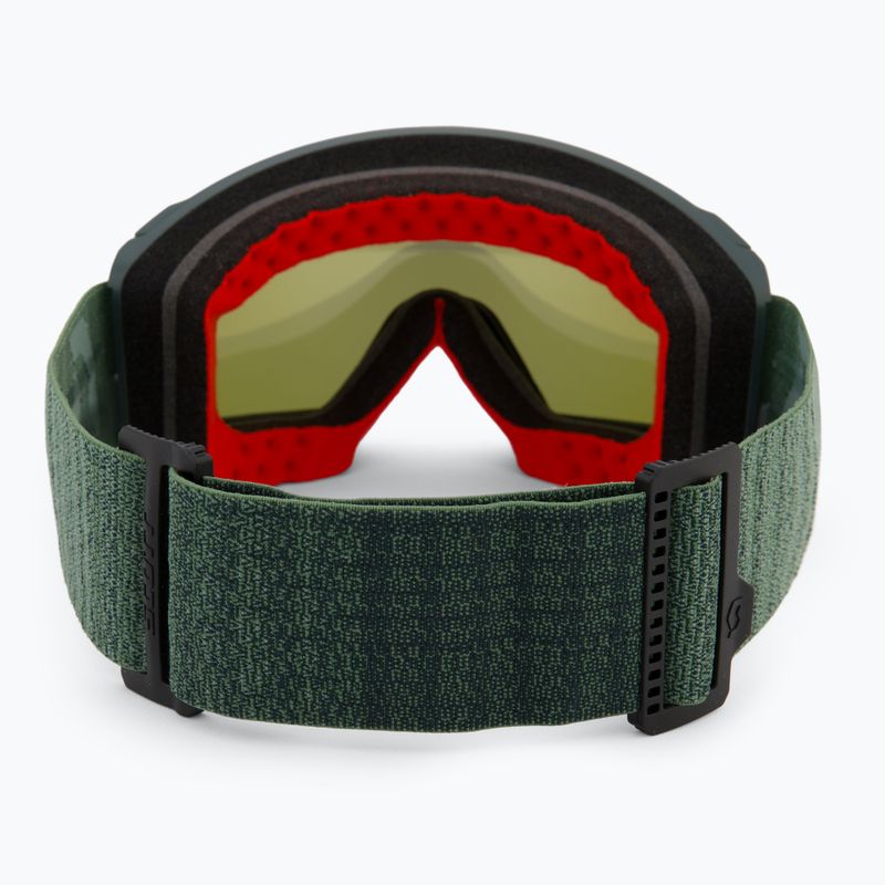 Lyžařské brýle SCOTT React AMP Pro soft green/black/amp pro white chrome/pro green 4